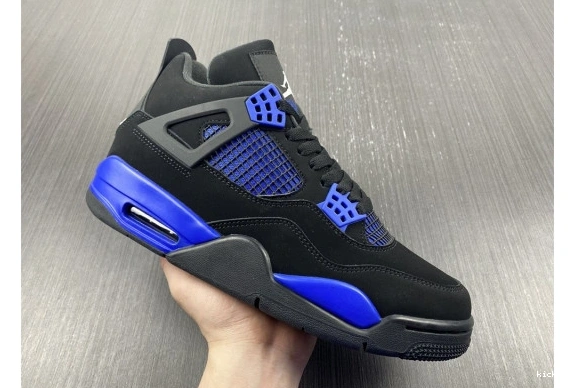 Cheap CT8527-018 AIR RETRO JORDAN BLUE CT8527-018 4 THUNDER 0401